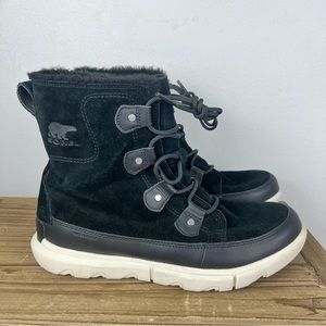 Sorel Explorer II Joan Faux Fur Waterproof Boots